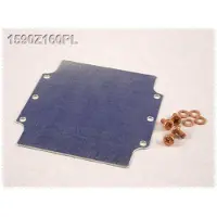 Hammond Electronics 1590Z119GY Universele behuizing 122 x 120 x 80 Aluminium Grijs 1 stuk(s)