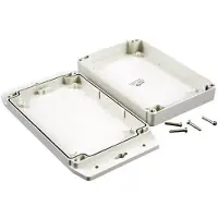 Hammond Electronics 1555F2F17GY Universele behuizing 120 x 91 x 37 Polycarbonaat Lichtgrijs 1 stuk(s)