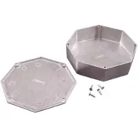 Hammond Electronics 1590STPCPR Universele behuizing 133 x 133 x 39 Aluminium spuitgietwerk Lila 1 stuk(s)