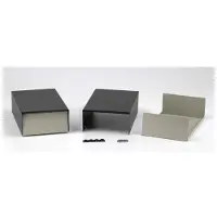 Hammond Electronics 1454J Instrumentbehuizing 76 x 102 x 102 Staal Grijs, Zwart 1 stuk(s)