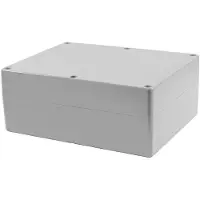 Hammond Electronics 1554 PC 1554YA2GY Universele behuizing 120 x 300 x 240 Polycarbonaat Grijs 1 stuk(s)