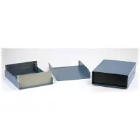 Hammond Electronics 1458VC4 Instrumentbehuizing 152 x 152 x 101 Aluminium Zwart 1 stuk(s)