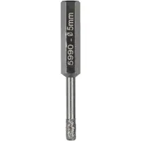Wolfcraft 5990000 Diamantboor 5 mm Van diamant voorzien 1 stuk(s)