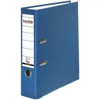 Falken PP color ordner, A4, rugbreedte 80 mm, 20 stuks, blauw