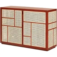 Design House Stockholm Air Ottoman Red