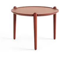Design House Stockholm Aria Tafel H37 x Ø50 Cm Rood - Eetkamersets Gegalvaniseerd Staal Red - 2715-4000