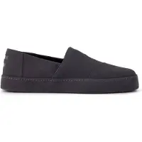 Toms Alpargata Premium Leer Heren Forged Iron Espadrilles