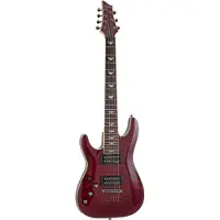 Schecter Omen Extreme 7 Black Cherry LH linkshandige elektrische gitaar