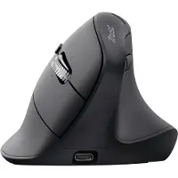 Trust Vyran Ergonomische muis Draadloos Optisch Zwart 8 Toetsen 4800 dpi Ergonomisch