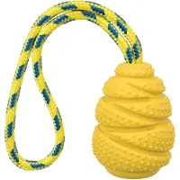 Trixie natuurrubber jumper aan koord drijvend assorti