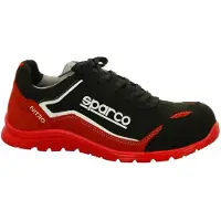 Sparco Nitro Marcus Werkschoenen S3 ESD - Rood/Zwart - Maat 38