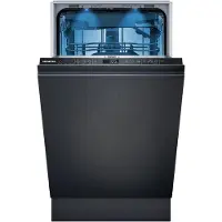 Siemens SR65EX09ME, energiezuinige vaatwasser, B-klasse, 45 cm breed, volledig geïntegreerd, 44 dB geluidsniveau, 8,7 liter waterverbruik, met uitschuifbare besteklade