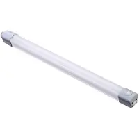 MEGATRON Feuchtraumleuchte LED-lamp met bewegingsmelder voor vochtige ruimte LED LED vast ingebouwd 30 W Neutraalwit Grijs