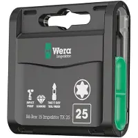Wera Impaktor 05057776001 Bitset 15-delig Binnen-Torx Impactor technologie