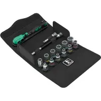 Wera 8100 SA 13 Zyklop Comfort setsleutelset, met omwisselhoogte, 1/4"-aandrijving, metrisch