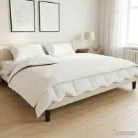 vidaXL Gewogen Dekentje Wit 120 x 180 cm 9 kg 100% Katoen 205T