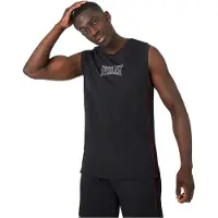 Everlast Heren mouwloze basketbaltrui (Zwart, Rood)