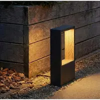 SLV Padverlichting Flatt 36cm antraciet
