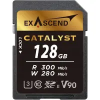 EXASCEND Catalyst UHS-II SD Card (V90) 128GB