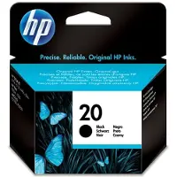HP C6614DE inkt cartridge zwart nr. 20 (origineel)