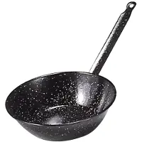 A Forged Tool Steelpan Honda 22 Cm 1,2 Liter Keramiek Zwart