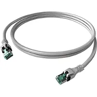 EasyLan DualBoot PushPull IP20 patchkabel, Cat.6A (Klasse EA), S/FTP, grijs, 7,5 m