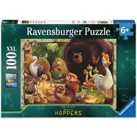 Ravensburger Hoppers Secrets of the Animal World Kinderpuzzel - Kinderpuzzel 100 XXL Stukjes - Vanaf 6 Jaar
