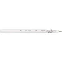 INTERKABEL AC 89-100 Coaxkabel Buitendiameter: 6.90 mm 75 Ω 90 dB Wit 100 m