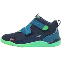TROLLKIDS Snowboots 'Nordfjord' blauw / navy / neongroen
