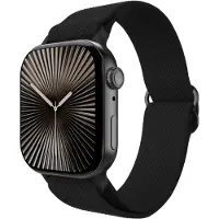 Cazy horlogebandje geschikt voor Apple Watch Bandje (Urban Textura) - Smartwatchbandjes - Universeel bandje geschikt voor Apple 38/40/41/42 mm - Zwart