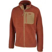 Helly Hansen Panorama Pile Block, fleecejack, heren, bruin