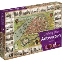 Tucker's Fun Factory Antwerpen Cartografie Puzzel (1000 stukjes)
