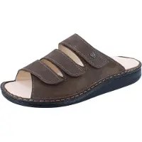 Finn Comfort Muiltjes 'Pantolette Herren 01508 039014 Echtleder in braun' bruin