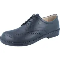 Finn Comfort Veterschoen 'Schnürschuh Herren 01212 060099 Echtleder in schwarz' zwart