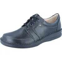 Finn Comfort Veterschoen 'Schnürschuh Herren 01111 060099 Echtleder in schwarz' zwart