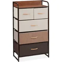 Relaxdays Ladekast + dressoir, Ladekast (58 x 31,5 x 100 cm)