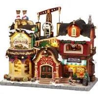 Lemax The holly jolly chocolatier & mrs. claus