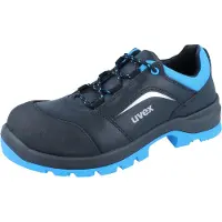 Uvex 2 xenova 9555244 Veiligheidsschoenen ESD S3 Schoenmaat (EU): 44 Zwart, Blauw 1 paar