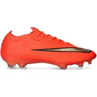 Nike Mercurial Vapor 17 Elite Gras Voetbalschoenen (FG) Felrood Zwart Goud