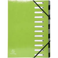Exacompta Sorteermap Iderama A4 Lichtgroen Karton 24 x 5 x 32 cm