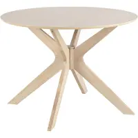 Fonq basic Viktor Eettafel - Ø 105 cm - Bruin