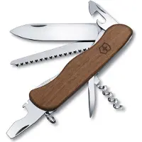 Victorinox Mes Forester Wood - Bruin