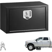 Vevor Truck Onderbouw Opbergbox 609 x 305 x 356 mm Koudgewalst Staal Waterdichte Gereedschapskist met T-handgreep en Slot voor Vrachtwagens