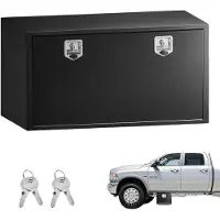 OEM Truck Onderbouw Opbergbox 1219 x 609 x 609 mm Koudgewalst Staal Waterdichte Gereedschapskist met T-handgreep en Slot voor Vrachtwagens