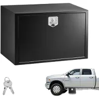 OEM Truck Onderbouw Opbergbox 914 x 609 x 609 mm Koudgewalst Staal Waterdichte Gereedschapskist met T-handgreep en Slot voor Vrachtwagens