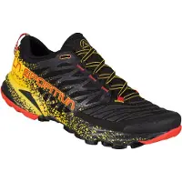 La Sportiva - Trailschoenen - Akasha II Black/Yellow voor Heren - Maat 44 - Zwart