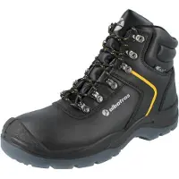 Albatros GRAVITY CTX MID 631120-42 Hoge veiligheidsschoenen S3 Schoenmaat (EU): 42 Zwart, Geel 1 stuk(s)