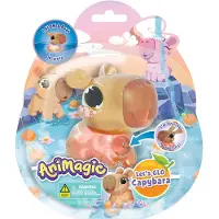 Goliath Animagic Let's Glo Capybara Brown - Speelfiguur - Lichtgevende Capybara
