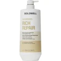 Goldwell Dualsenses Rich Repair Restoring Conditioner - 1000ml | Voor Beschadigd Haar