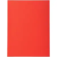 Exacompta FOREVER 170 - Pak van 100 dossiermappen 170g/m2- 24x32cm voor A4. - Rood - 420012E